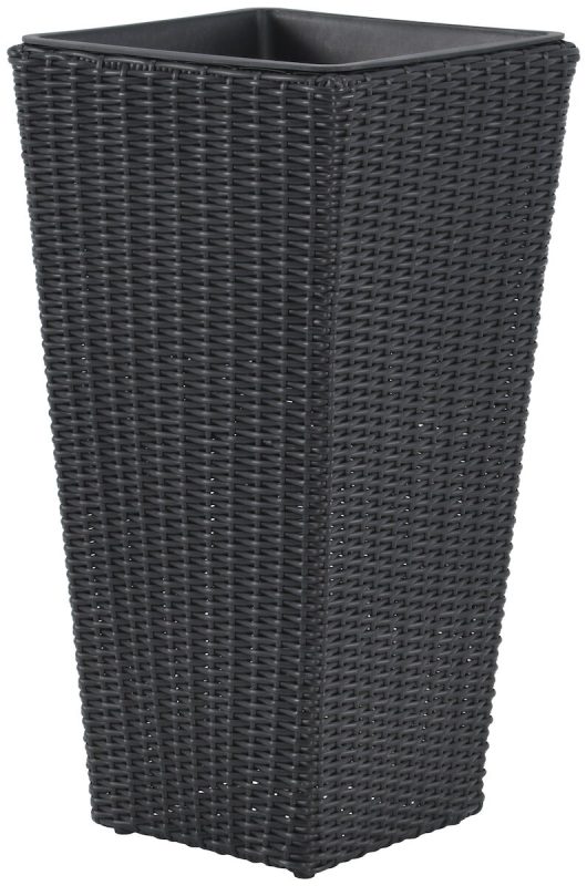 Kartio polyrottinki kukkaruukku 70 cm musta