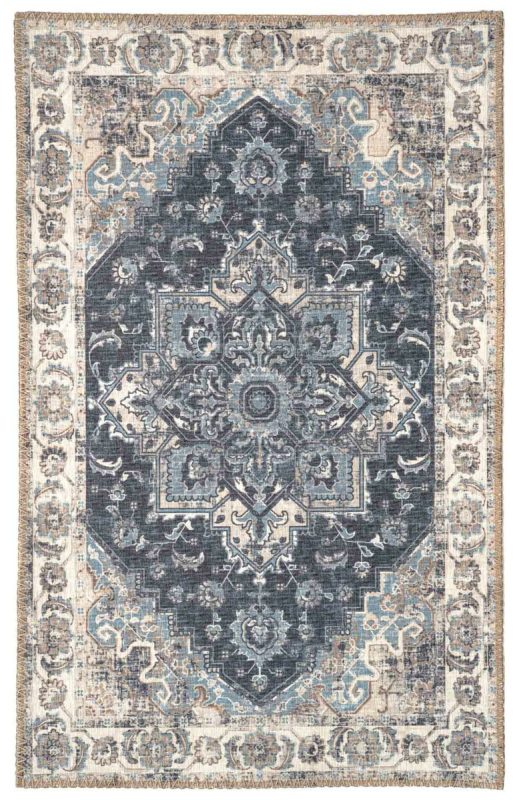 House Nordic Havana ovimatto 50x80 cm sininen