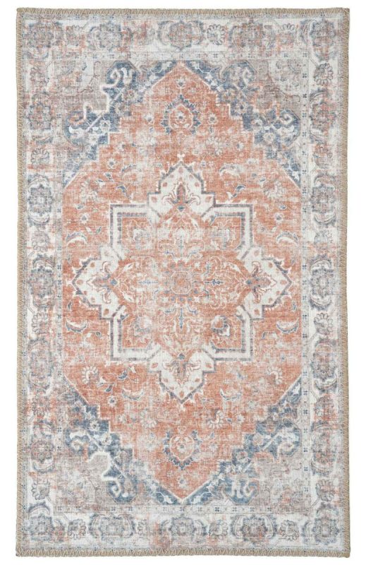 House Nordic Havana ovimatto 50x80 cm orassi/sininen