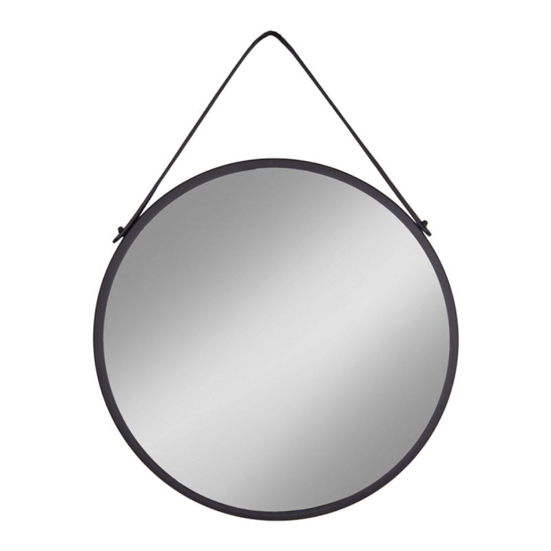 House Nordic Trapani seinäpeili Ø38 cm musta