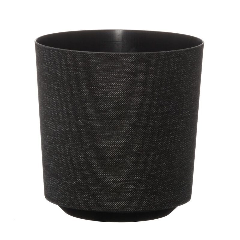 4Living Gama Textil ruukku Ø19 cm musta