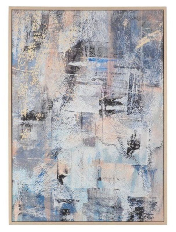 4Living taulu 50x70 cm sininen/luonnonväri