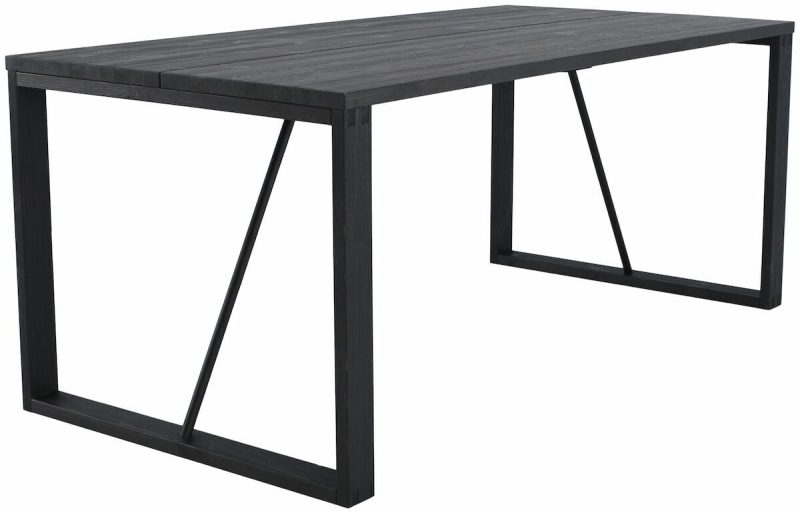 Honka lankkupöytä 180x90 musta