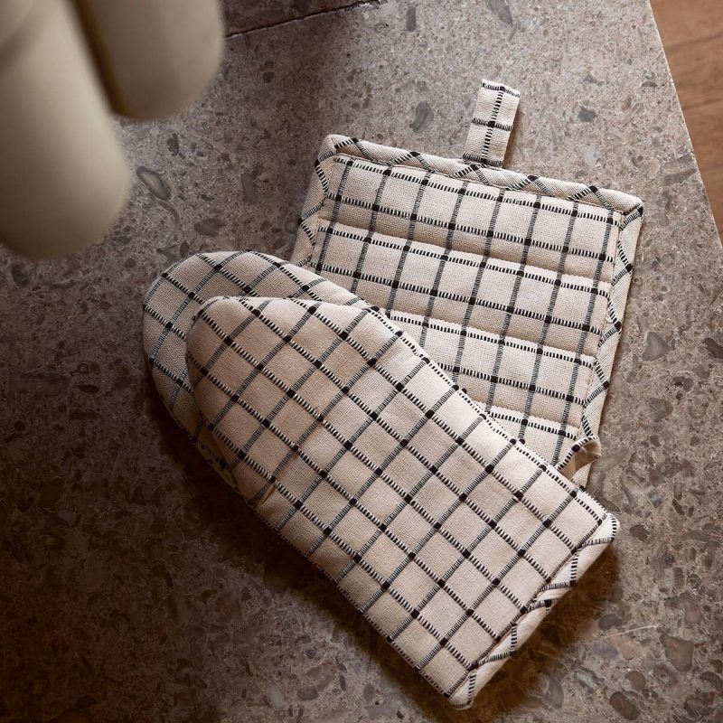 Anno Noki patakinnas 15x30 cm luonnonvalkoinen/musta