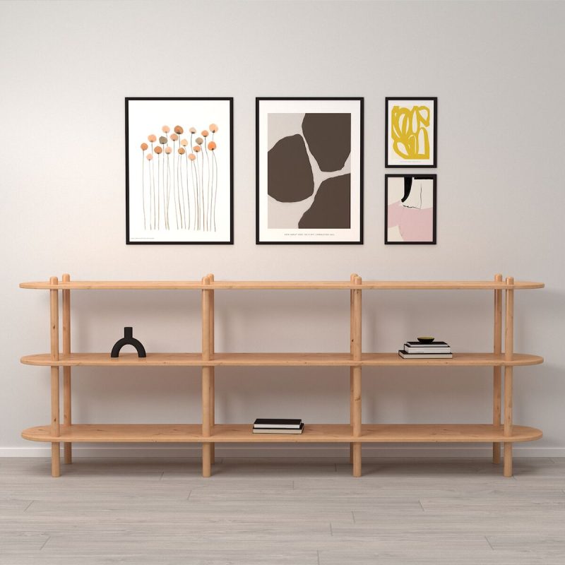 Askel avohylly 230x35x86 cm hiekka