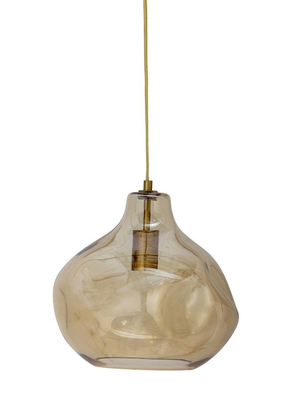 Bloomingville Azizi riippuvalaisin Ø30 cm ruskea