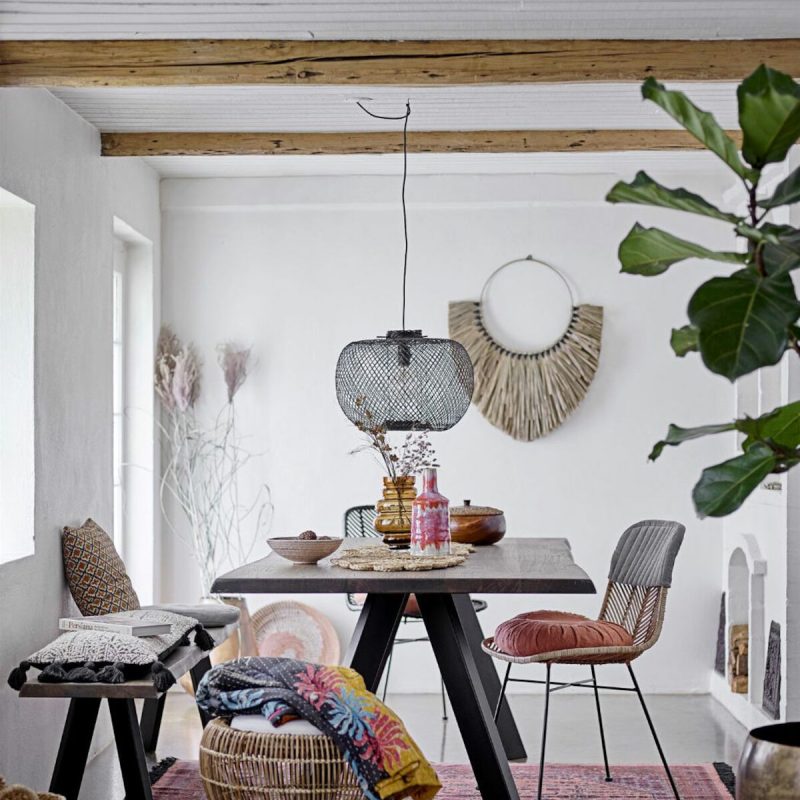 Bloomingville bamboo riippuvalaisin