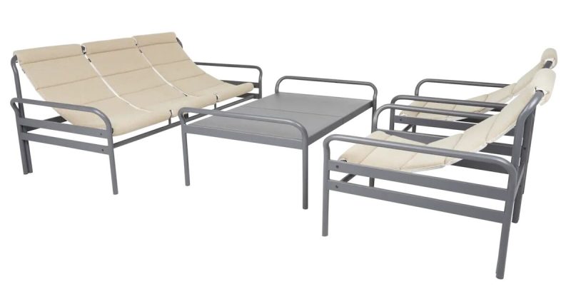 Brafab Sling sohvaryhmä antrasiitti/ohra