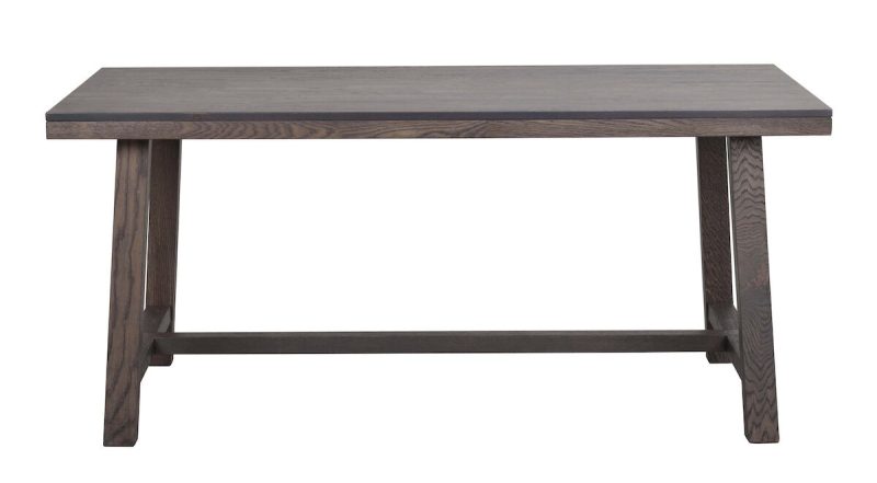 Rowico Home Brooklyn ruokapöytä 95x170 tummanruskea tammi