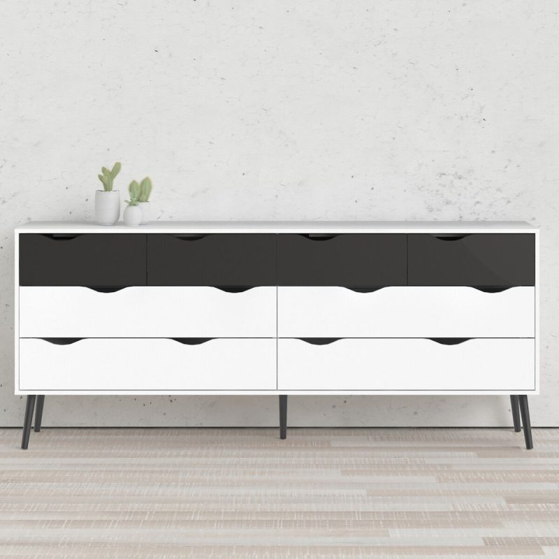 Delta senkki 200 valkoinen/musta