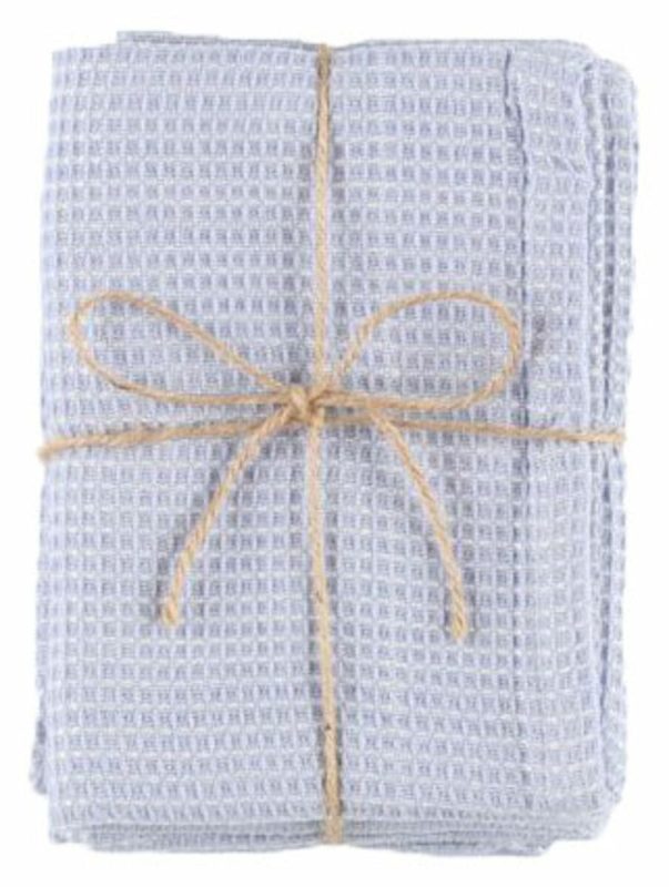 Fanni K Bamboo keittiöpyyhe 2 kpl 50x70 cm taivaansininen