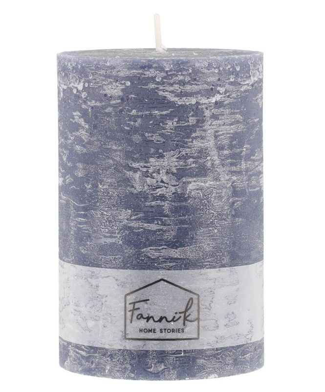 Fanni K Rustiikki pöytäkynttilä 10x15 cm yönsininen