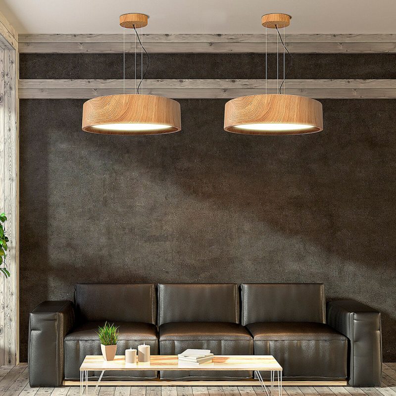 Grönlund Oak riippuvalaisin Ø 50 cm tammi