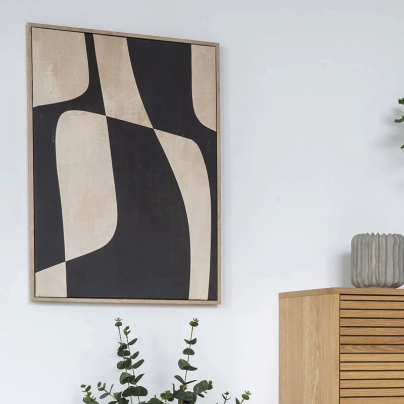 House Nordic Cape Town 3 canvastaulu 50x70 cm ruskea/beige