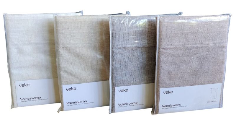 Ilme sivuverho 140x280 cm beige