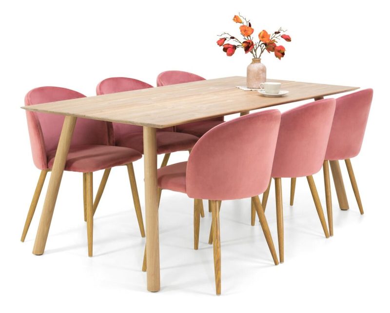 Palma ruokapöytä 180x90 cm antiikkipetsattu