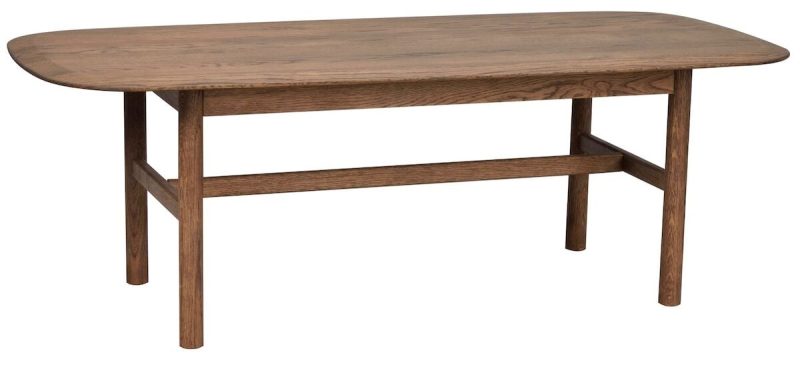 Rowico Home Hammond sohvapöytä 135x62 cm ruskea öljytty tammi