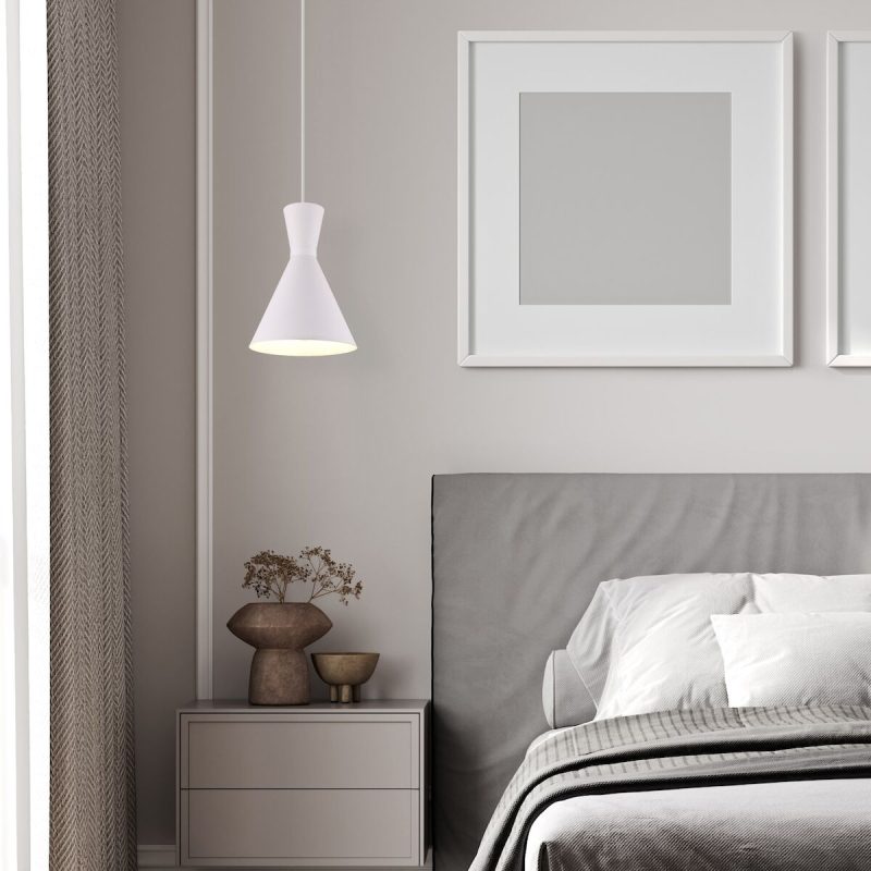 Trio Enzo riippuvalaisin E27 mattavalkoinen