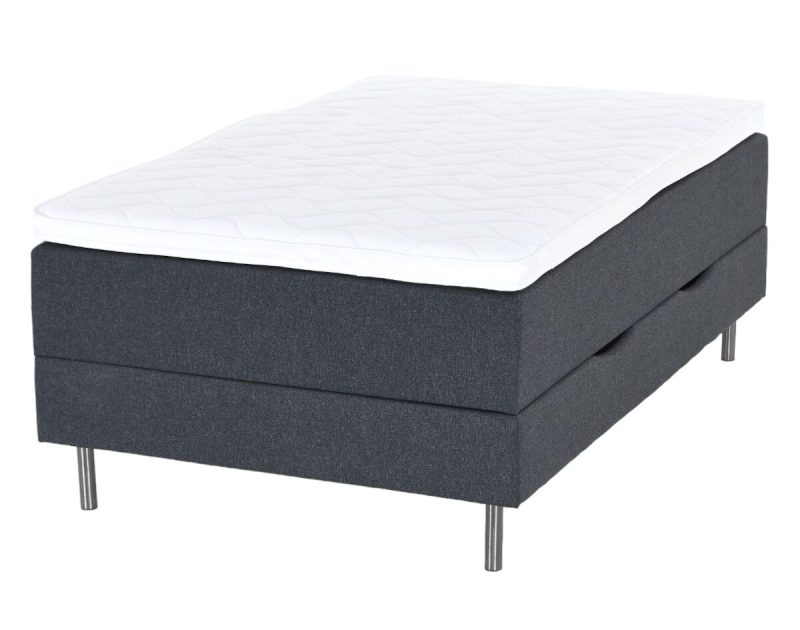 Unia säilytyslaatikkosänkypaketti 120x200 t.harmaa