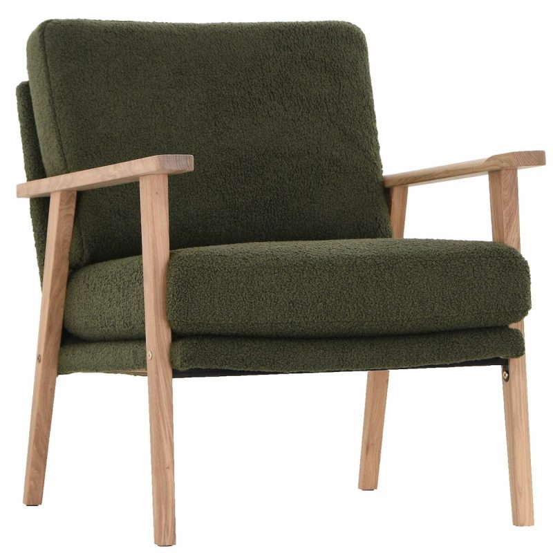 Airy Teddy nojatuoli tummanvihreä Oreo 14