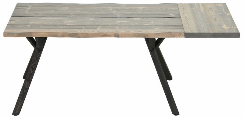 Lana ja Triangel pöydän jatkopala 45x88 cm savunharmaa