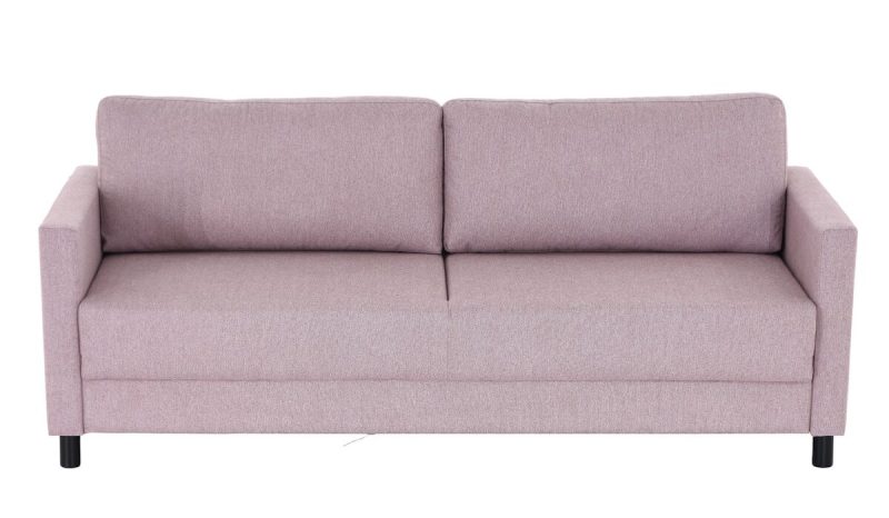 Luosto 3-istuttava vuodesohva vaaleanpunainen Grass 60