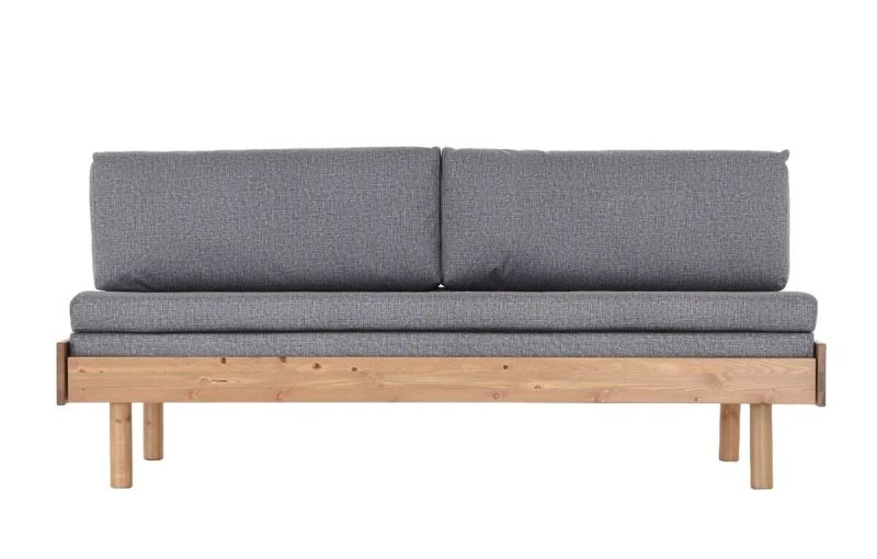 Lyydia vuodesohva suorilla jaloilla antiikkipetsattu