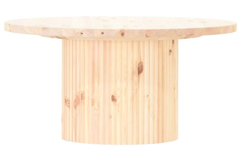 Taimi pyöreä sohvapöytä Ø80 cm puuvalmis rakennussarja