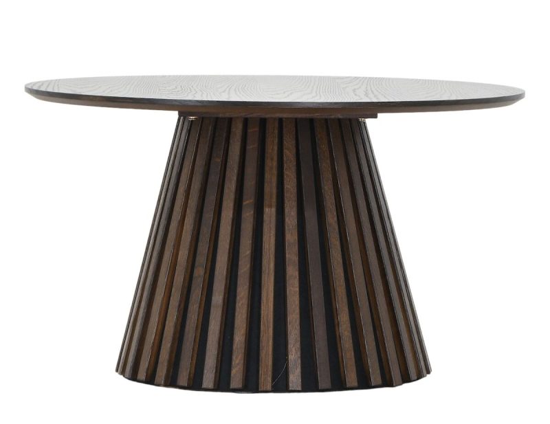 Villa pyöreä sohvapöytä Ø78 cm savutammi