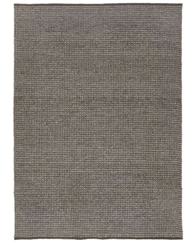 Anno Mukula villasilmukkamatto luonnonharmaa 170x240 cm