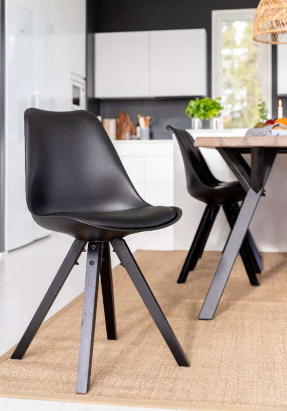 House Nordic Bergen tuoli musta