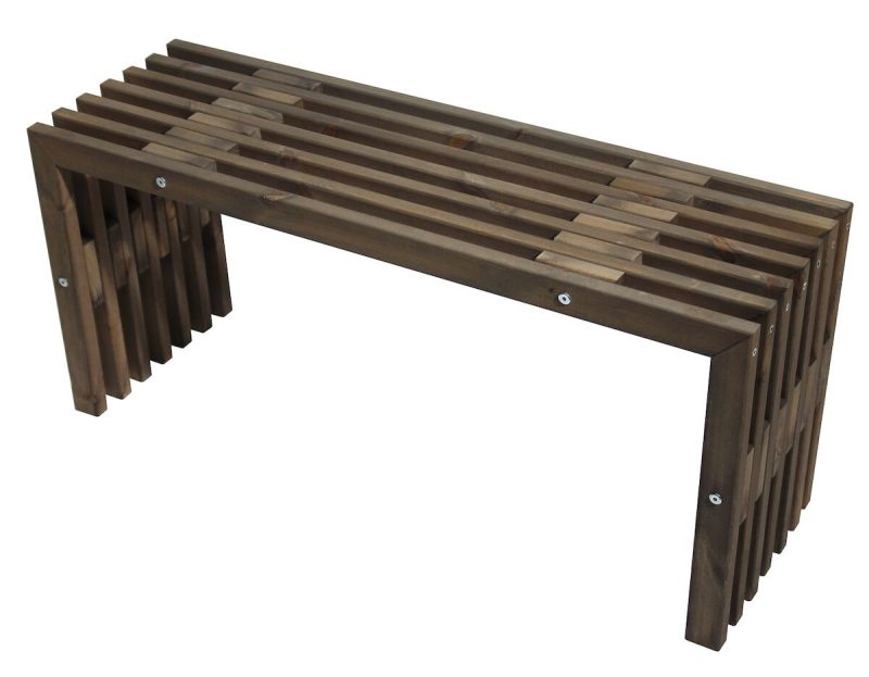 EcoFurn D-penkki 100 harmaa