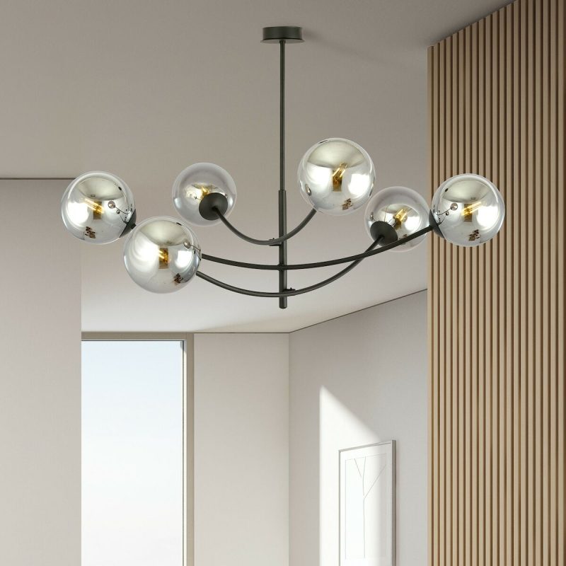 Emibig Hunter riippuvalaisin 6-osainen musta/grafiitti