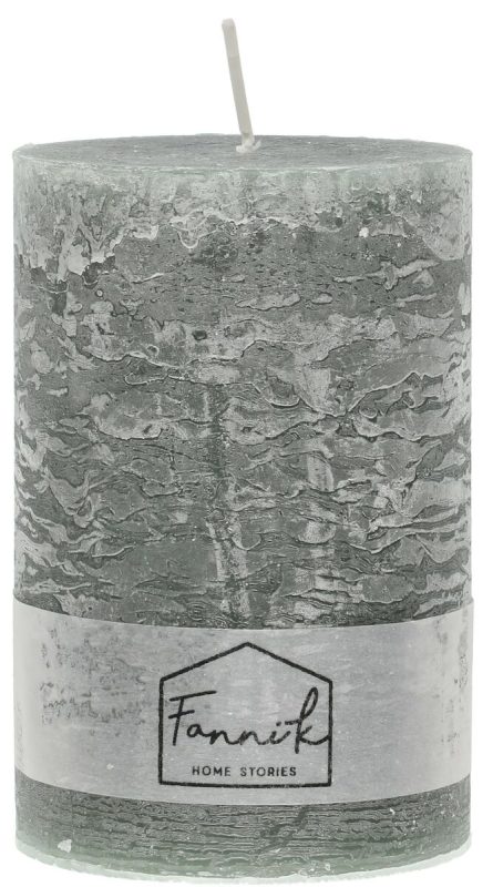 Fanni K Rustiikki pöytäkynttilä 10x15 cm agaven vihreä