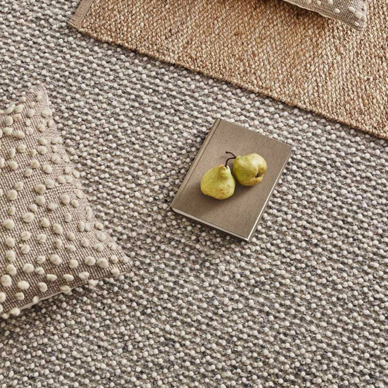 Finarte Keto villamatto 90x200 cm harmaa