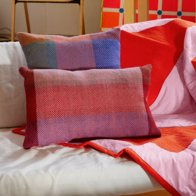 Finarte Palsta koristetyyny 40x60 cm punainen