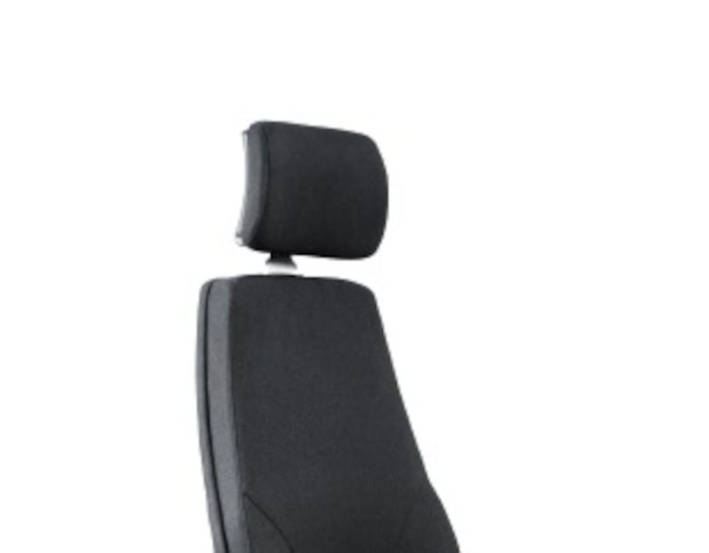 X3 plus työtuolin niskatuki musta