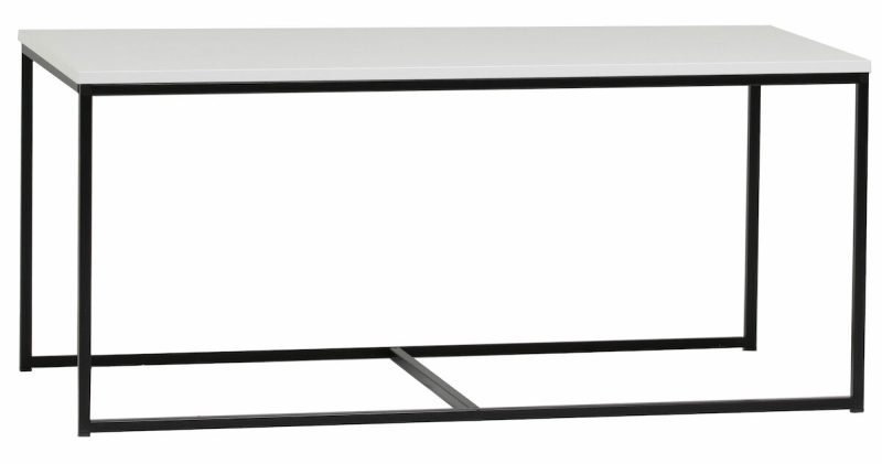 Isla sohvapöytä iso valkoinen bs/musta
