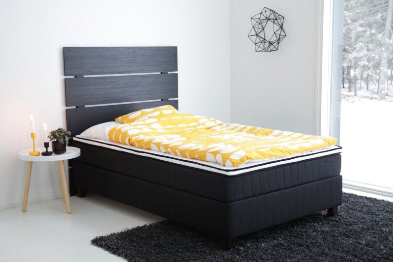 Lumi pocket jenkkisänky 120 | L | musta Bianca