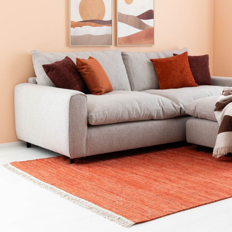 Keitele villamatto 80x200 cm oranssi