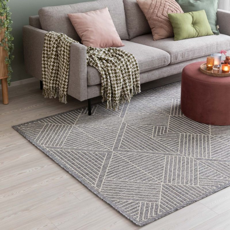 Lauha matto 140x200 cm harmaa