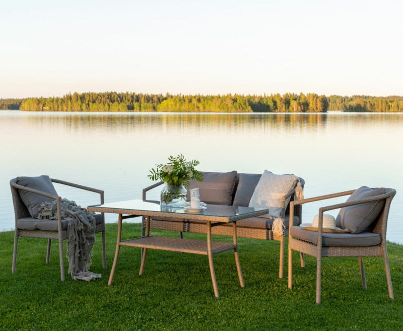 Leimu sohvaryhmä luonnonväri