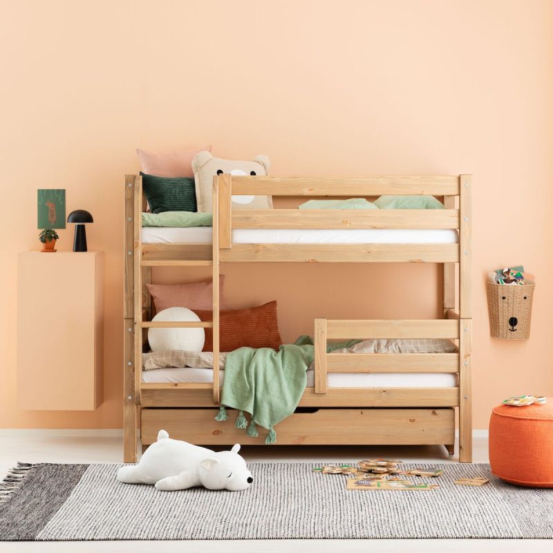 Liisa pieni kerrossänky 70x155 cm antiikkipetsattu