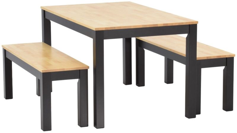 Moona ruokailuryhmä penkeillä 4-hengen