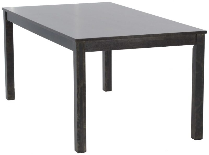 Moona ruokapöytä 100x220 cm tummanharmaa