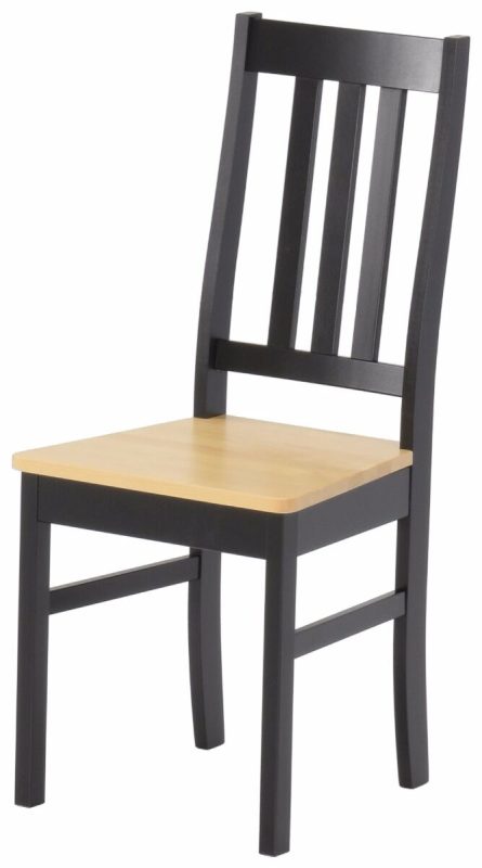 Moona tuoli musta/koivu