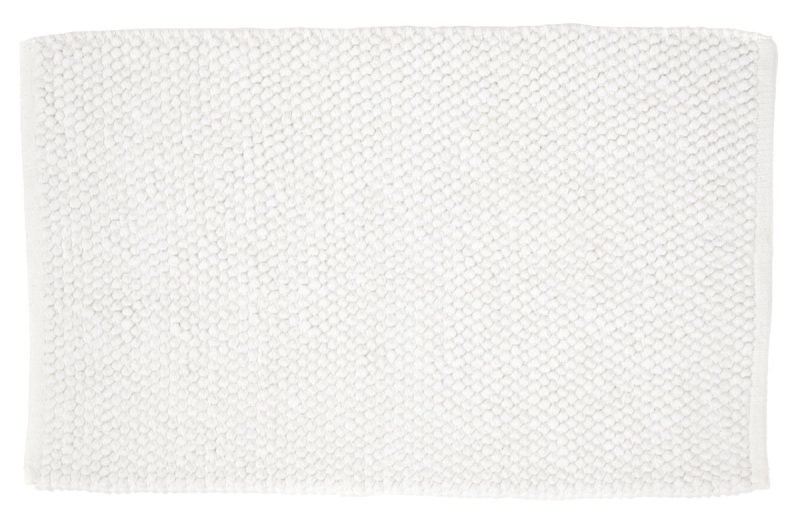 Olivia kylpyhuoneenmatto 70x110 cm valkoinen