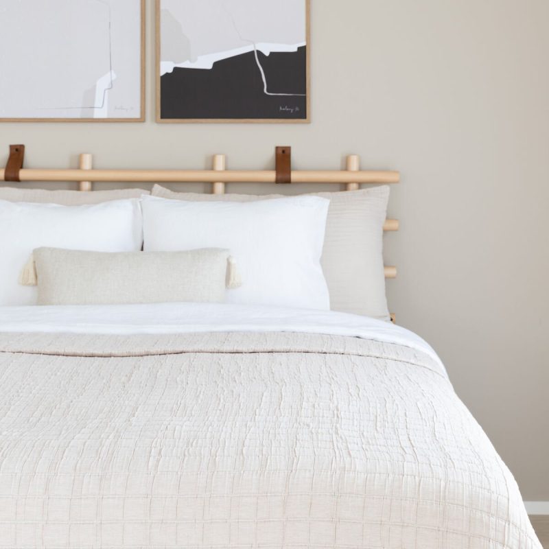 Ranta päiväpeitto 180x260 cm hiekka