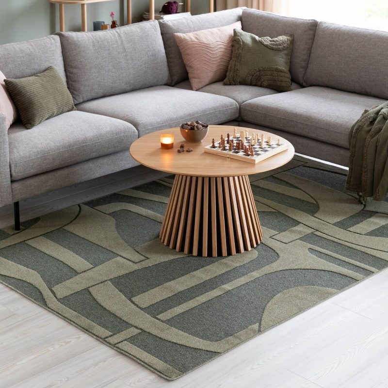 Ravello matto 160x230 cm vihreä(kuvausmalli)