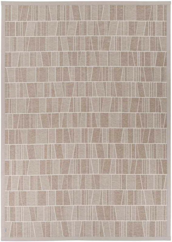Narma Kursi kaksipuolinen puuvillamatto beige 160x230 cm